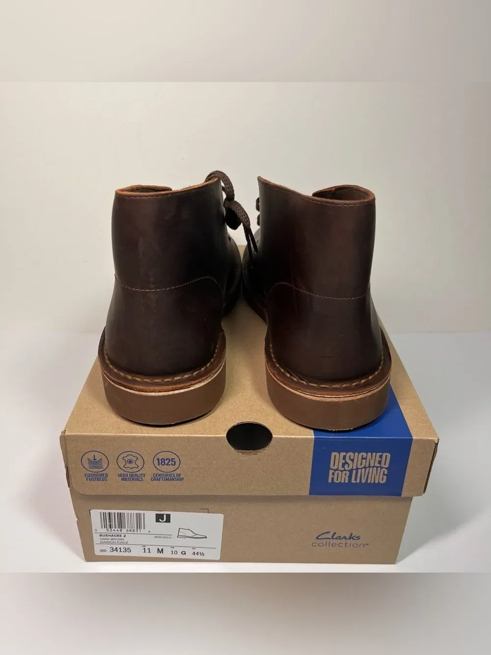 Clarks Bushacre 2 Leather Men's Chukka Boots